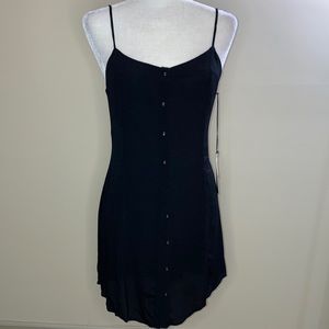 NWT Privacy Please Spaghetti Strap Mini Dress Black S